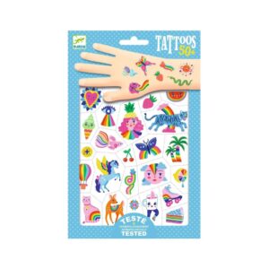 Djeco - Tattoos regenboog