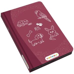 Kidywolf - Kidydraw Mini tekenbord Huisdieren