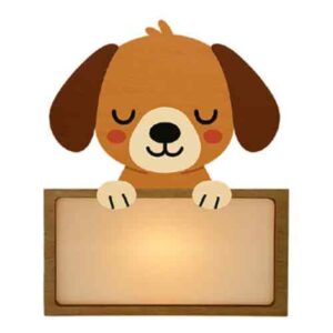 Vintiun - Personaliseerbaar lampje Hondje