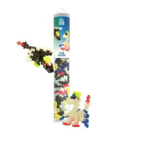 Plus-Plus - Tube Glow Dragons 100 stuks