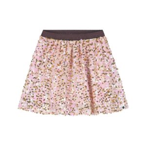 Stains & Stories - Girls Sequin Skirt Blush