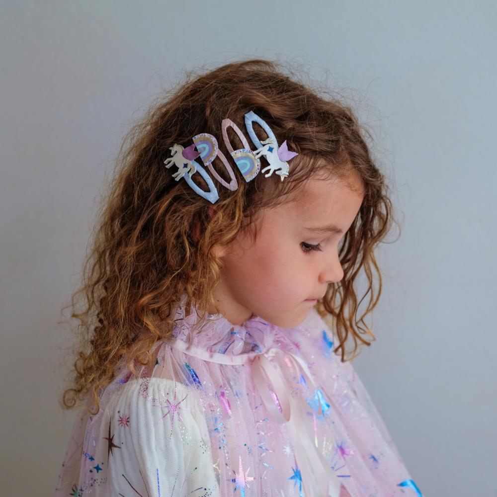 Mimi & Lula - Unicorn & Rainbow Hair Clips - Afbeelding 2
